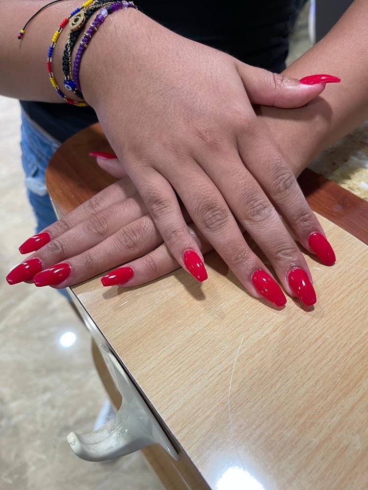 Russian Gel Manicure French Design at Naespa Beauty in Astoria