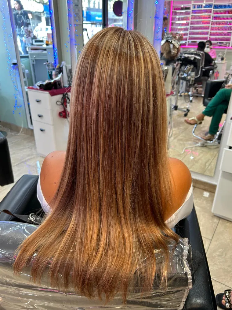 Blow dry at Naespa Beauty in Astoria